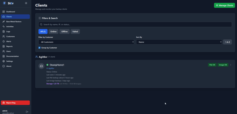 St0r interface